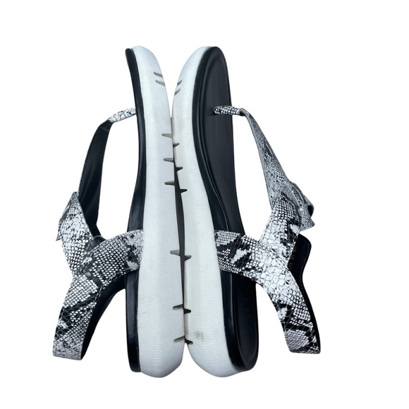 Naturalizer Lincoln white snake sandal - Picture 6 of 11